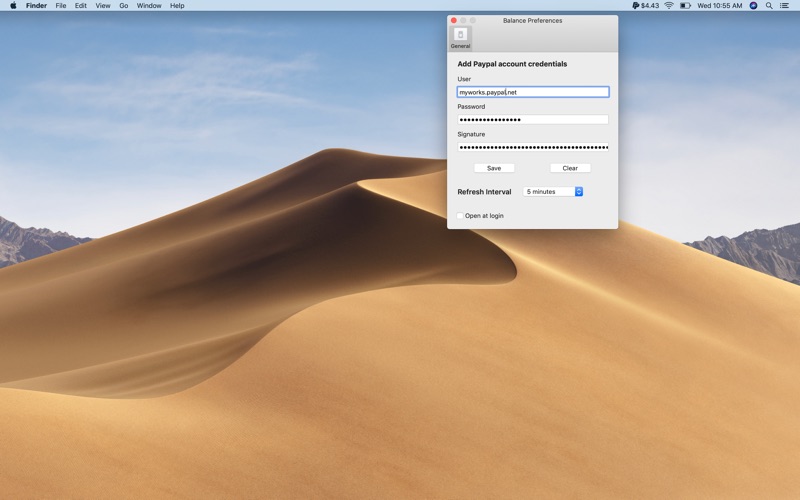 Screenshot #3 pour BalanceCheck