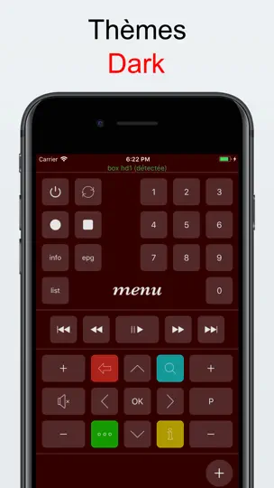Screenshot von Freezape - Telecommande auf dem iPhone 7