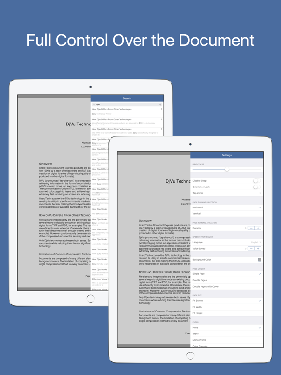 Screenshot #6 pour DjVu Reader - Viewer for djvu and pdf formats