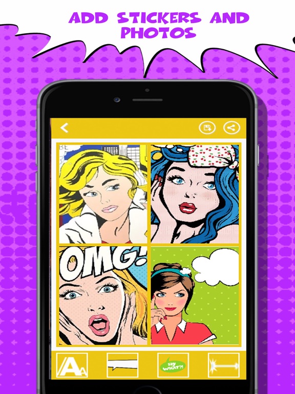 Screenshot #5 pour Comic Book Maker:Create Your Own Comic Story Book