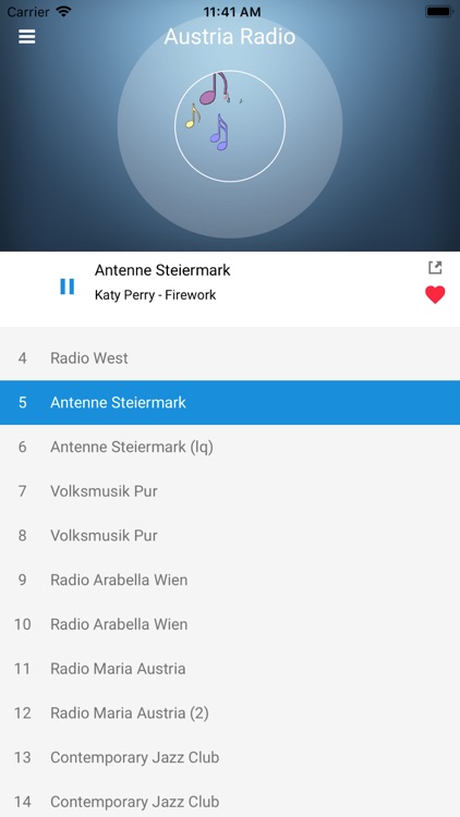 Austria Radio FM: Österreich