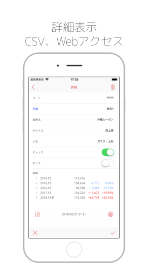 FinTrend - 決算・業績トレンド推移自動計算(圖6)-速報App