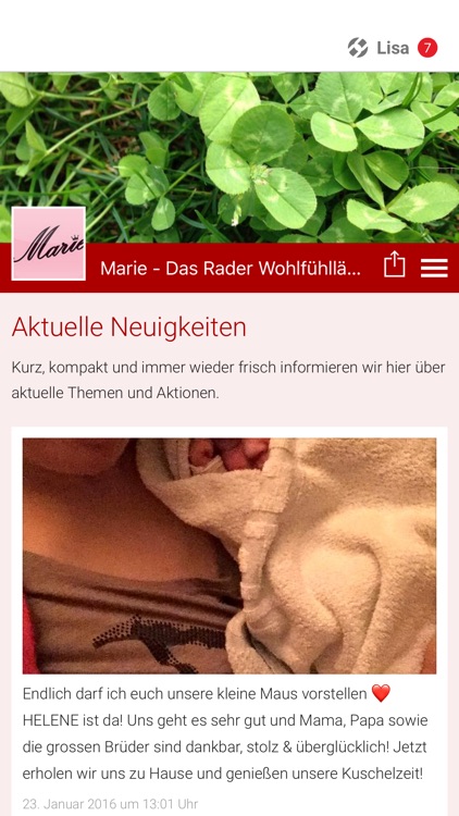 Marie - Rader Wohlfühllädchen