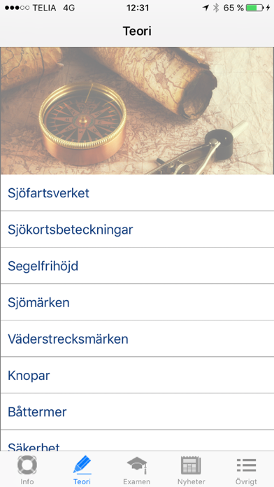 Screenshot #1 pour Båtkörkort