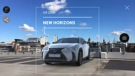 Lexus UX in AR
