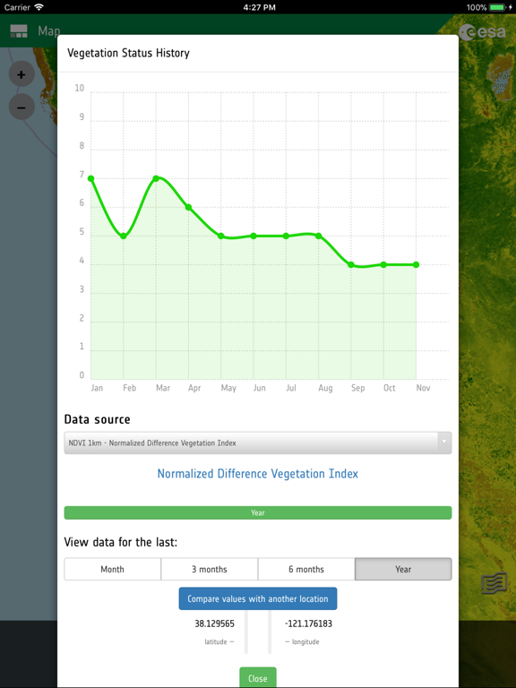 Screenshot #6 pour ESA My Vegetation