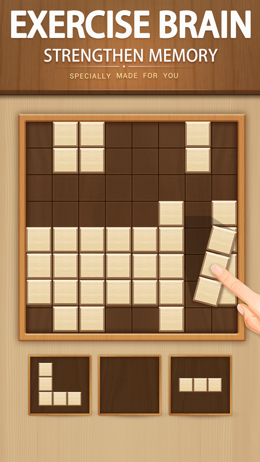 #2. Wood Block Puzzle Game (iOS) 由: IVYMOBILE INTERNATIONAL ENTERPRISE LIMITED