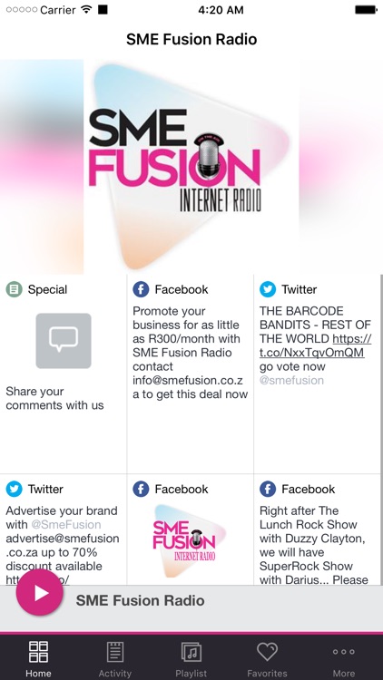 SME Fusion Radio