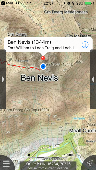 Ben Nevis & Glen Coe Maps Screenshot