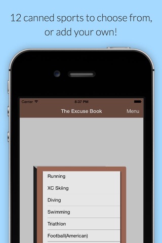 The Excuse Book screenshot 3