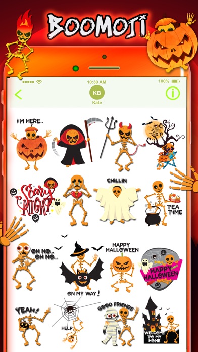 Boomoji Halloween Fun Stickers screenshot 3