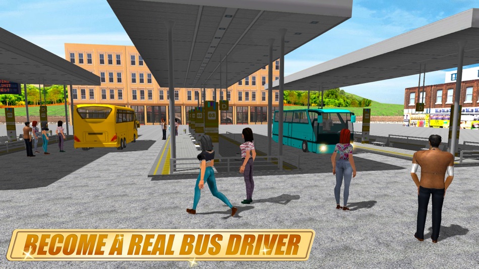 #4. Real Coach Bus Simulator 3D (iOS) Podle: 海龙 王