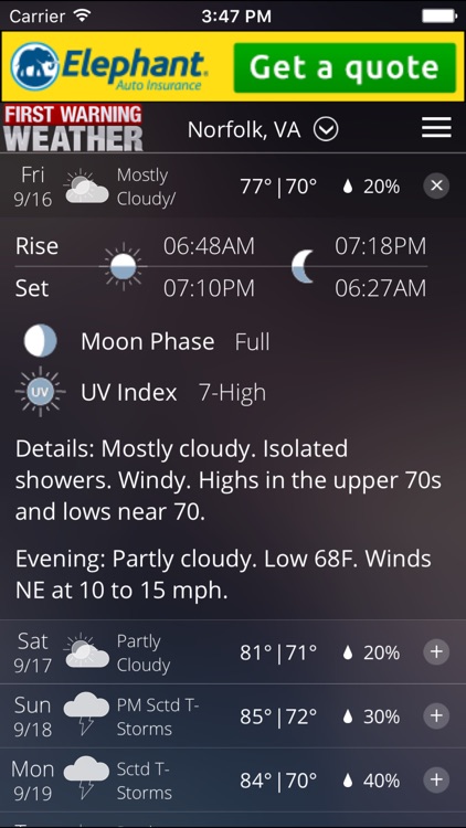 News 3 - First Warning Weather screenshot-3