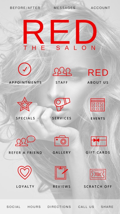 Red The Salon