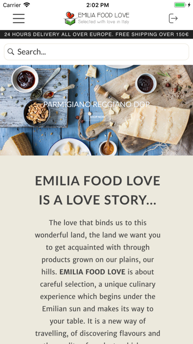 Screenshot #1 pour EMILIA FOOD LOVE