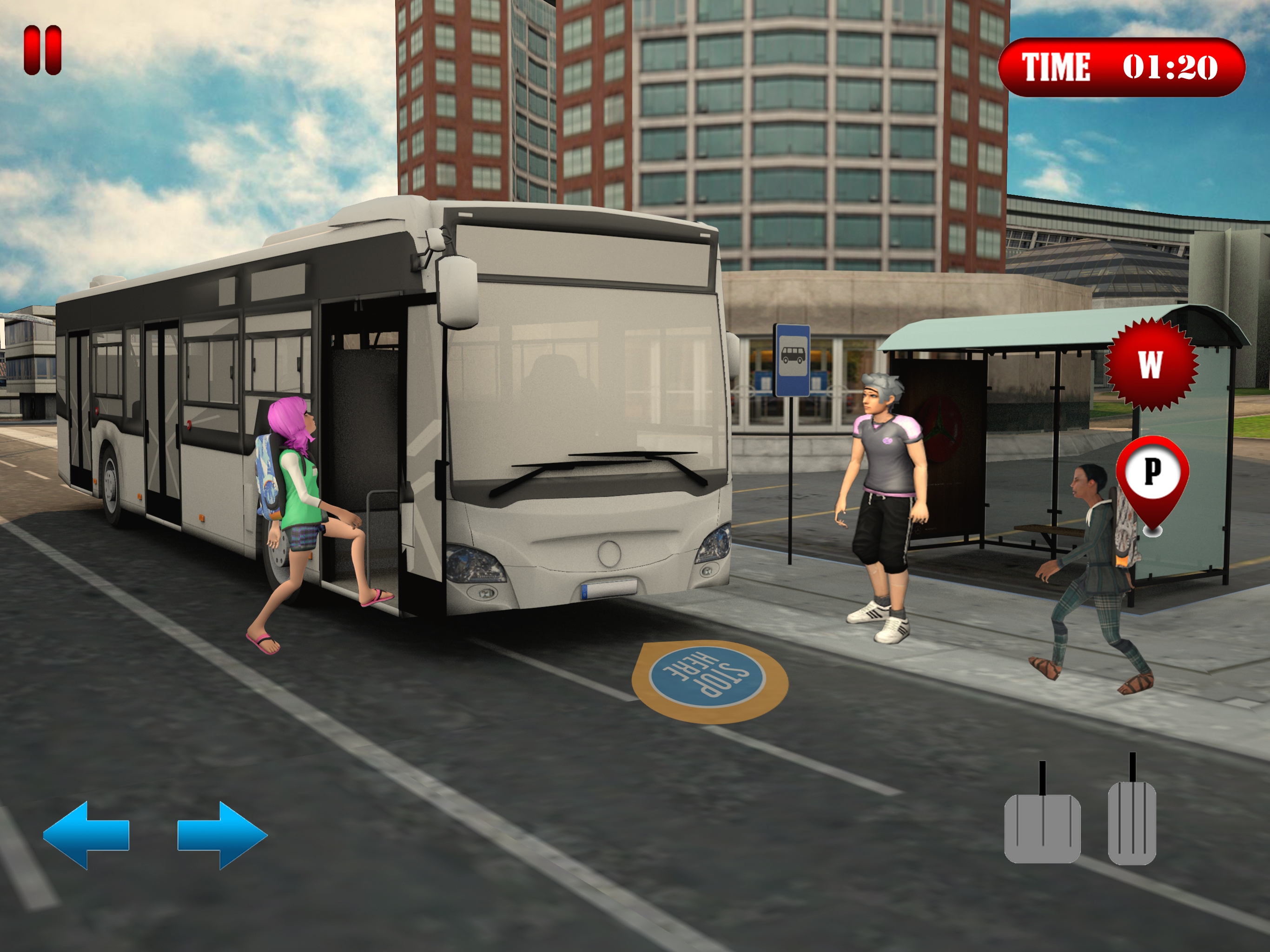 School Bus Simulator Game 2017 screenshot 8