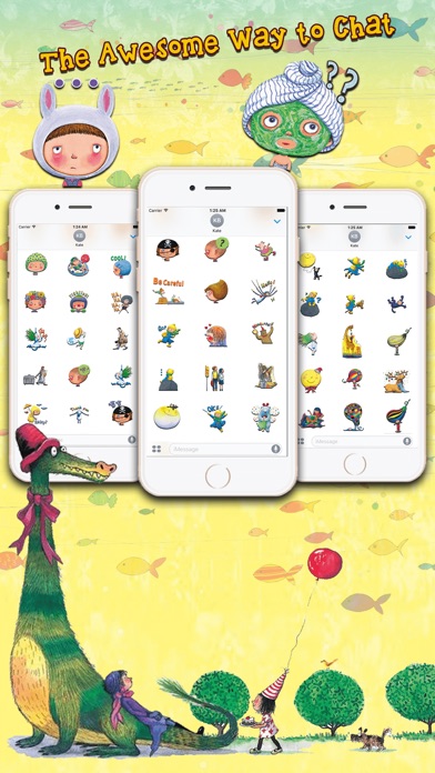 JimmySpa Comic Stickers Emojis screenshot 4