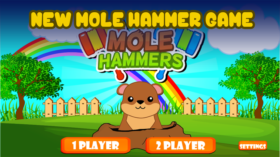#5. 2018 Mole Hammers! (iOS) 由: Aysha Sehar