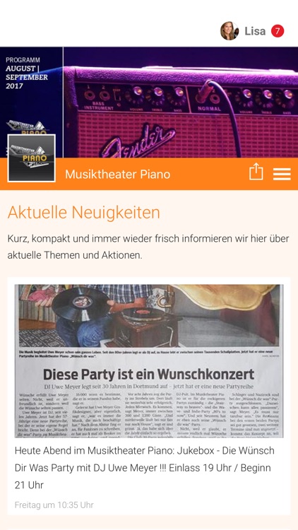 Musiktheater Piano