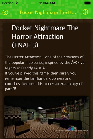 Best FNAF Maps For Minecraft Pocket Edition screenshot 3