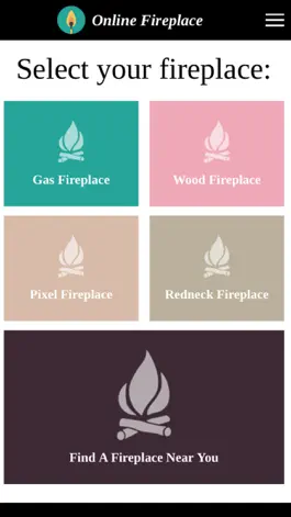 Game screenshot Online Fireplace apk