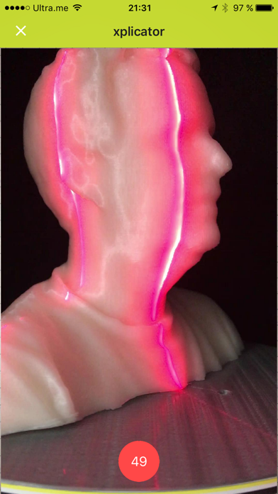 Screenshot #1 pour xplicator 3D scan