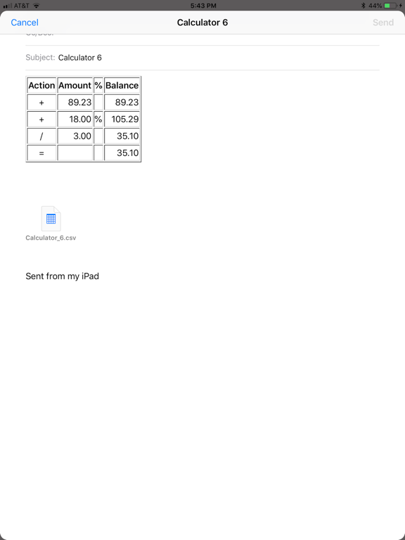 EZ Adder iPad screenshot 5 - Utilities app