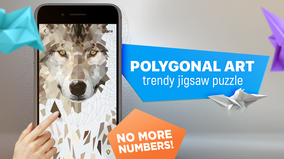 #1. POLY ART: Coloring Puzzle Game (iOS) 由: Ascella Apps