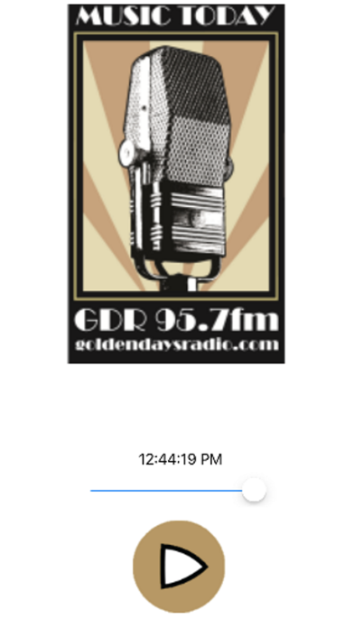 Screenshot #1 pour Golden Days Radio Australia