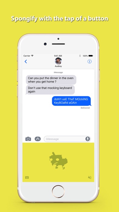 SpongeBoard - Keyboard iPhone screenshot 2 - Utilities app