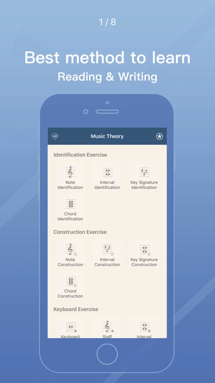 TheoryMaster-Sight reading app