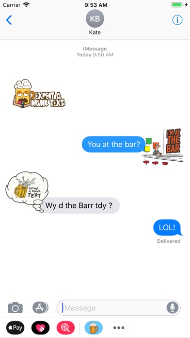 Drinking Beer Sticker Pack screenshot 2