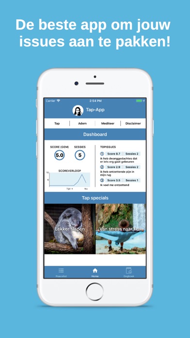 OpenMind – EFT, mediteer, adem Screenshot