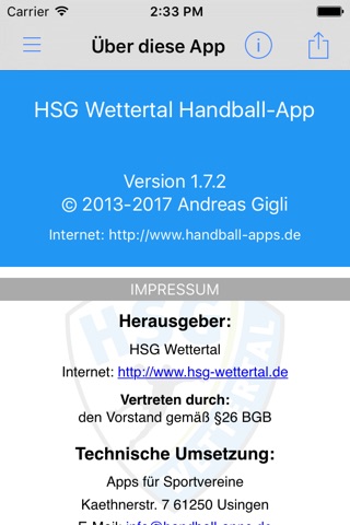 HSG Wettertal screenshot 4