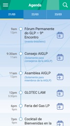 Congresos de la AIGLP Captura de tela 2