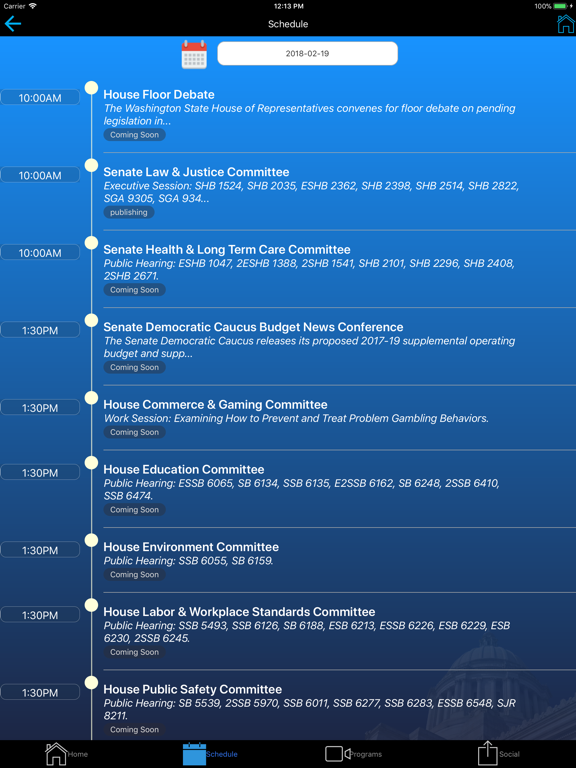 Screenshot #5 pour TVW, WA Public Affairs Network