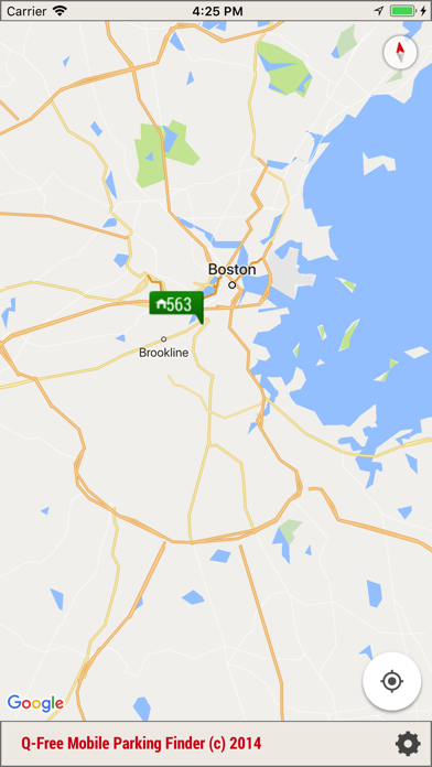 Screenshot #1 pour Q-Free Parking Finder