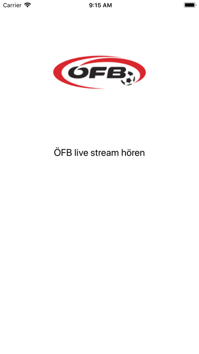 ÖFB audiostream screenshot