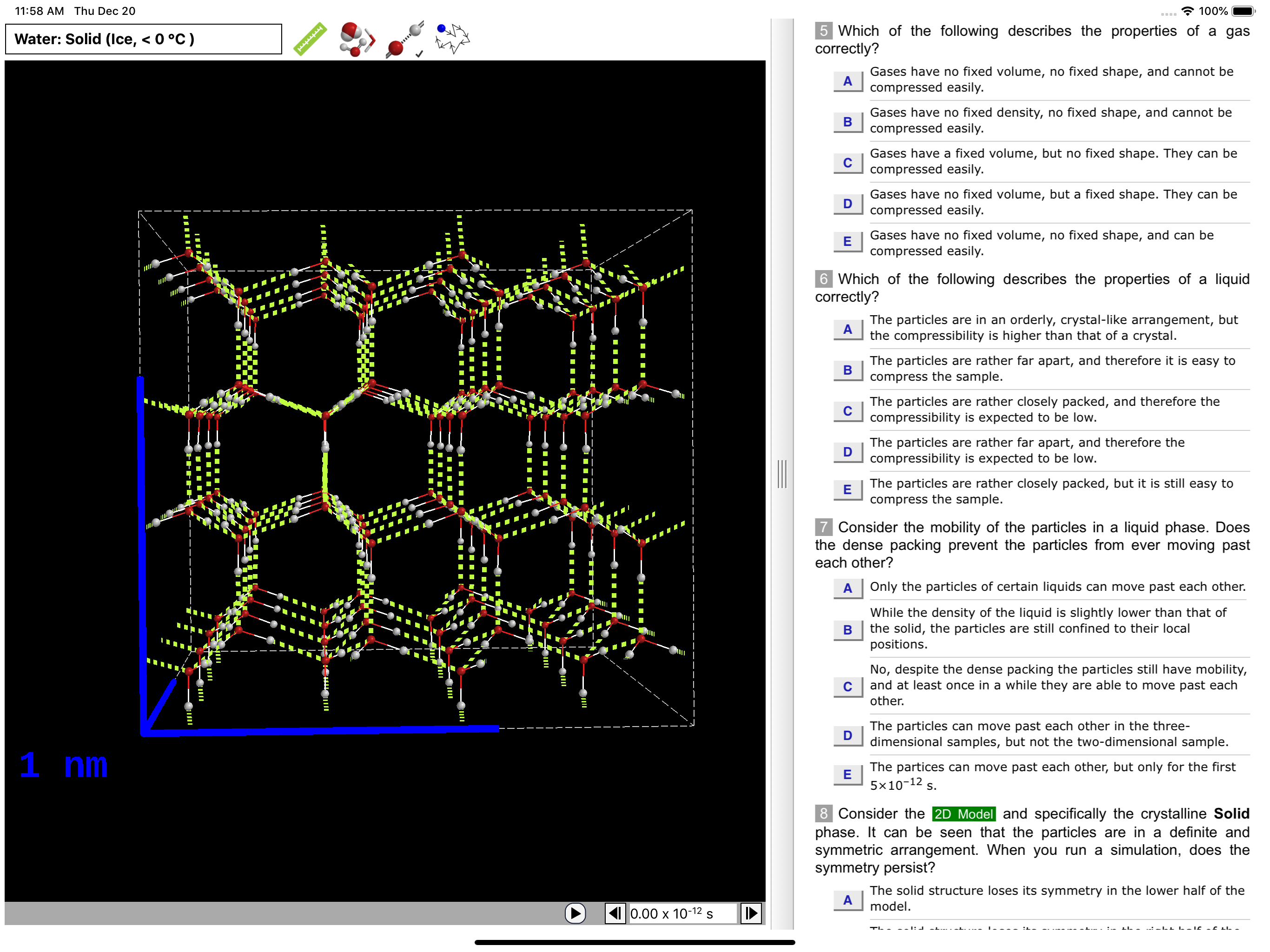 ODYSSEY States of Matter screenshot 5