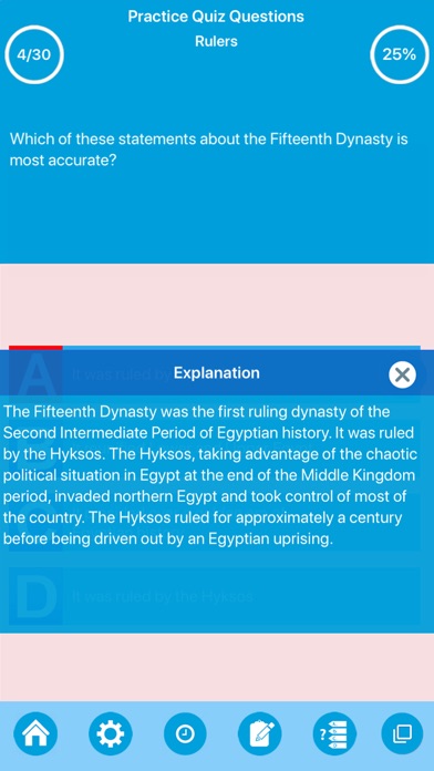 Ancient Egyptians History Quiz screenshot 2