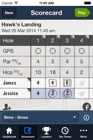 Hawk's Landing Golf Club screenshot 4