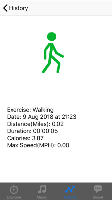 Screenshot #3 pour Fitness-log
