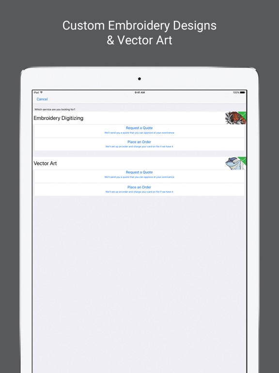 PRO digitizing iPad screenshot 1 - Business app