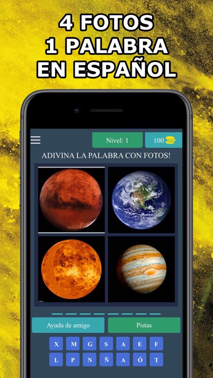 4 Fotos 1 Palabra en Español