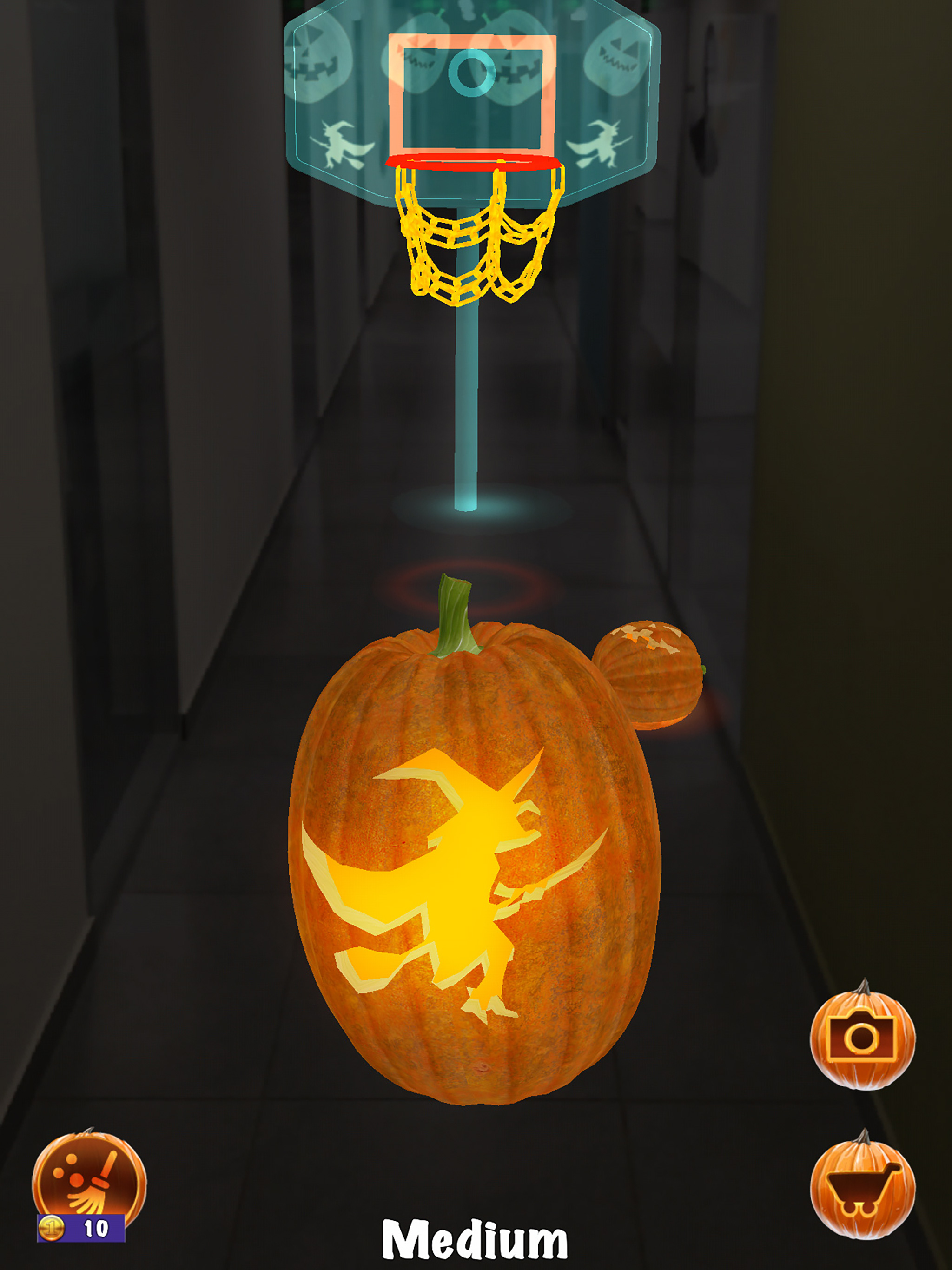 Pumpkin Basketball