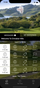 Cinnabar Hills Golf Tee Times screenshot #1 for iPhone
