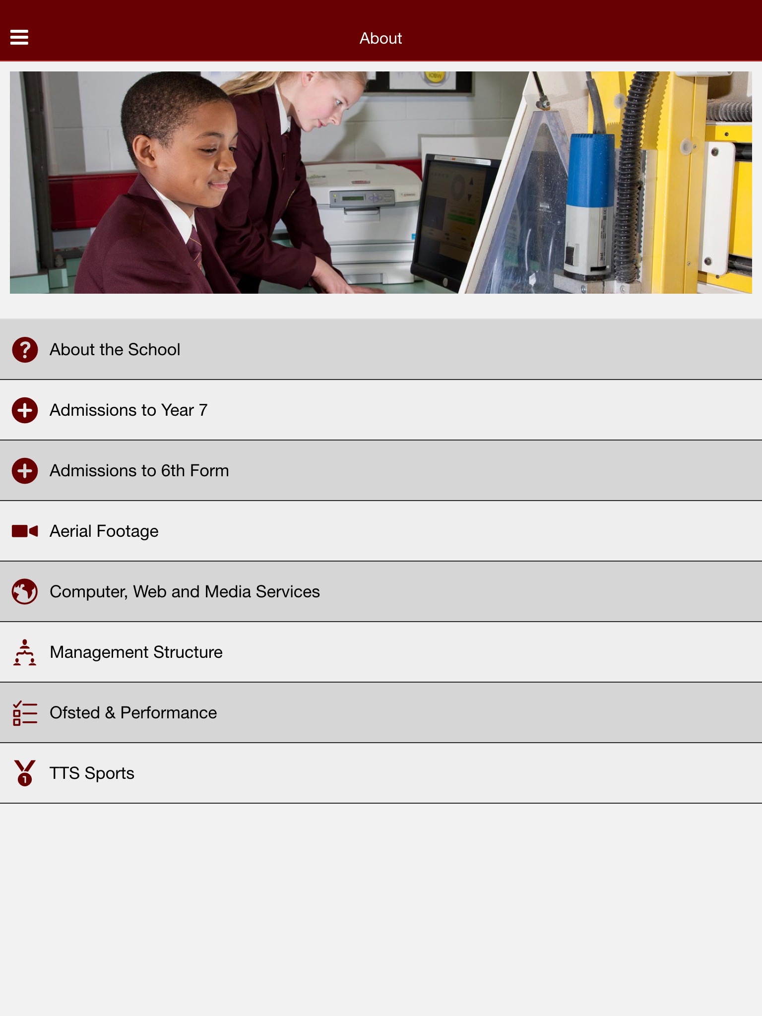 Thomas Telford School screenshot 2