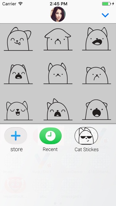 Kitten Cat : Cute Stickers screenshot 4