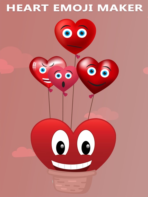 Screenshot #4 pour Heart Emoji Maker: Nouveaux Emojis pour le chat