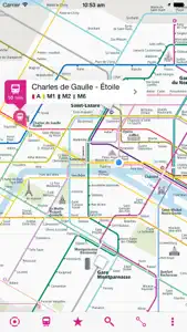 Paris Rail Map Lite screenshot #1 for iPhone